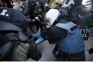 Βία αστυνομίας στη Θεσσαλονίκη