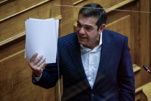 Αλέξης Τσίπρας στη Βουλή