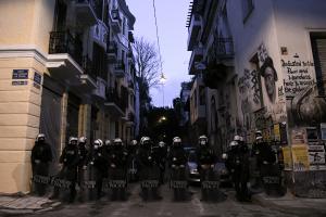Άνδρες των ΜΑΤ στα Εξάρχεια