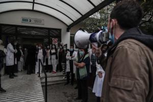 Αγιος Σάββας διαμαρτυρία