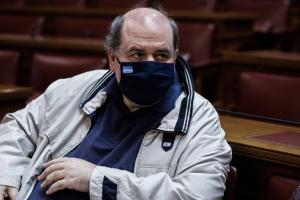 Ο Νίκος Φίλης στη Βουλή