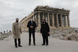 Μητσοτάκης Μενδώνη Ακρόπολη