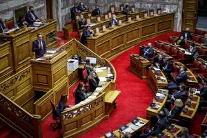 Συζήτηση στην Ολομέλεια της Βουλής