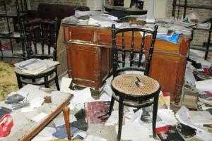 Ωδείο Athenaeum καταστροφές