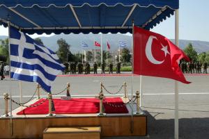 Σημαίες Ελλάδα και Τουρκία