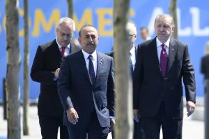 Μεβλούτ Τσαβούσογλου και Ρετζέπ Ταγίπ Ερντογάν