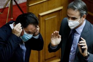 Κυριάκος Μητσοτάκης και Άδωνις Γεωργιάδης