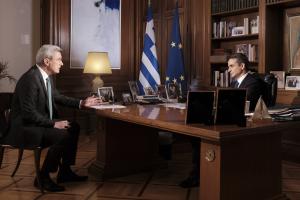 Νίκος Χατζηνικολάου και Κυριάκος Μητσοτάκης