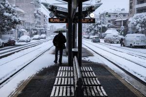 ΤΡΑΜ ΧΙΟΝΙ ΕΠΙΒΑΤΗΣ ΣΤΑΘΜΟΣ