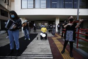 Μουσική διαμαρτυρία φοιτητών ΠΑΜΑΚ