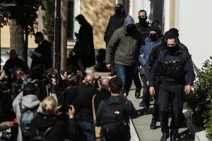 Ο Δημήτρης Λιγνάδης στον ανακριτή
