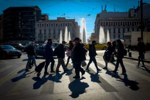 Το συντριβάνι στην Ομόνοια
