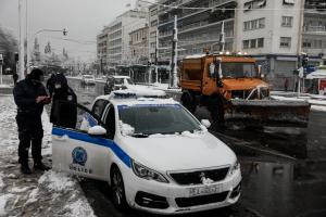Περιπολικό στο Σύνταγμα