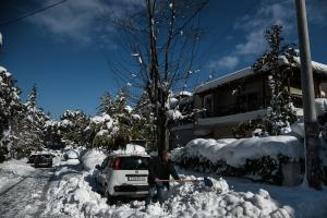χιόνι κρύο καιρός κακοκαιρία