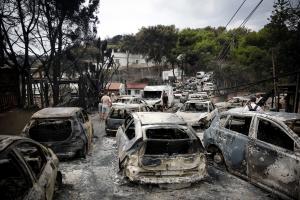 Πυρκαγια στο Μάτι