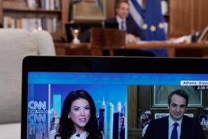 Συνέντευξη του Κυριάκου Μητσοτάκη στο CNN