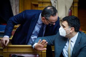 Βασίλης Κοντοζαμάνης και Βασίλης Κικίλιας