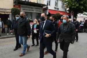 Ο Στέλιος Πέτσας στην Πάτρα