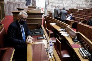 Ο Μάκης Βορίδης στη Βουλή