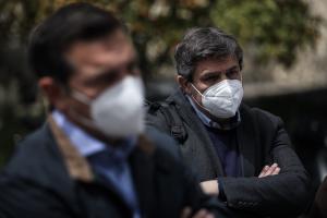 Ανδρέας Ξανθός και Αλέξης Τσίπρας