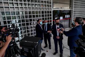 Ο Νίκος Παππάς στην εισαγγελία του Αρείου Πάγου