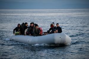 Μετανάστες με βάρκα