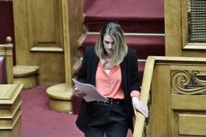 Η Άννα Ευθυμίου στη Βουλή