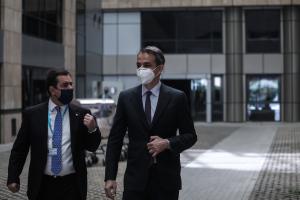 Νότης Μηταράκης και Κυριάκος Μητσοτάκης
