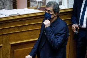 Ο Παύλος Πολάκης στη Βουλή