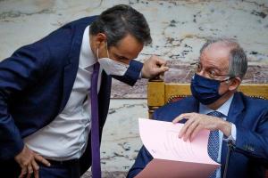 Κυριάκος Μητσοτάκης και Κώστας Τασούλας