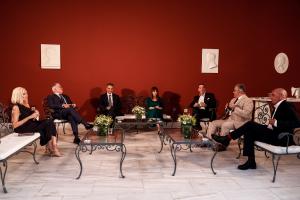Δεξίωση για την 47η Επέτειο της Αποκατάστασης της Δημοκρατίας, στον κήπο του Προεδρικού Μεγάρο