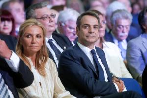 Μαρέβα Γκραμπόφσκι και Κυριάκος Μητσοτάκης