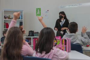 Μαθητές σε δημοτικό σχολείο