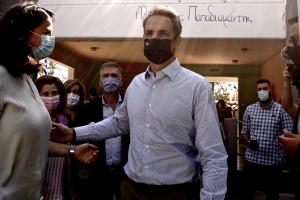 Κυριάκος Μητσοτάκης και Νίκη Κεραμέως