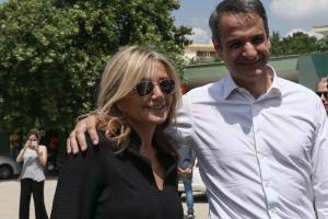 Κυριάκος Μητσοτάκης και Μαρέβα Γκραμπόφσκι
