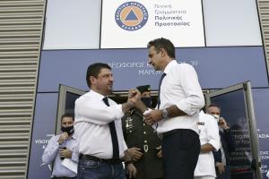 Νίκος Χαρδαλιάς και Κυριάκος Μητσοτάκης