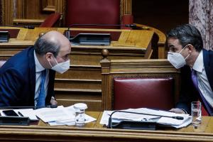 Κωστής Χατζηδάκης και Κυριάκος Μητσοτάκης