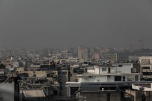 Πυρκαγιά Βαρυμπόμπη καπνός
