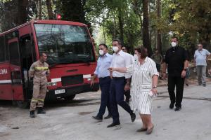 Κυριάκος Μητσοτάκης και Λίνα Μενδώνη