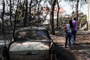 Πυρκαγιά στη Βαρυμπόμπη