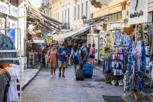 Τουρίστες στην Αθήνα