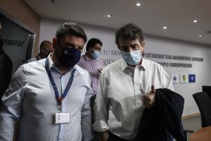 Νίκος Χαρδαλιάς και Μιχάλης Χρυσοχοΐδης