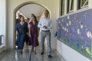 Κυριάκος Μητσοτάκης και Δόμνα Μιχαηλίδου