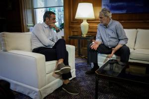 Κυριάκος Μητσοτάκης και Χρήστος Στυλιανίδης