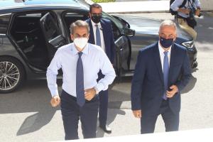Ο Κυριάκος Μητσοτάκης στη Θεσσαλονίκη