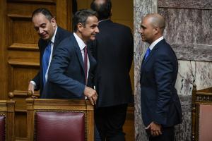 Κυριάκος Μητσοτάκης Κωνσταντίνος Μπογδάνος