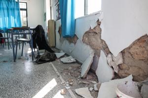 ΣΕΙΣΜΟΣ ΑΡΚΑΛΟΧΩΡΙ ΗΡΑΚΛΕΙΟ ΚΡΗΤΗ ΣΧΟΛΕΙΟ