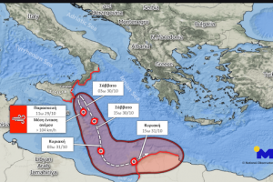 METEO NEAΡΧΟΣ ΚΥΚΛΩΝΑΣ ΜΕΣΟΓΕΙΑΚΟΣ