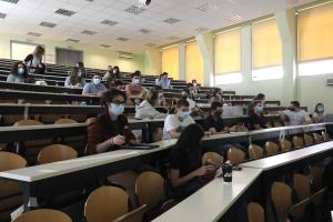 Φοιτητές σε αμφιθέατρο σε πανεπιστήμιο