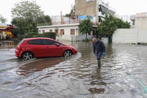 Πλημμύρα στον Κολωνό